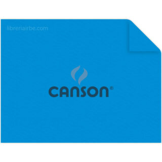 Pliego Cartulina CANSON Colorline (50 x 65 cm) Azul Maldivas