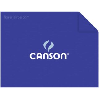Pliego Cartulina CANSON Colorline (50 x 65 cm) Azul Real