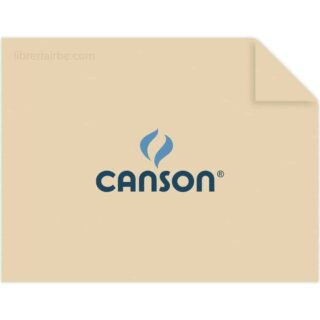 Pliego Cartulina CANSON Colorline (50 x 65 cm) Crema