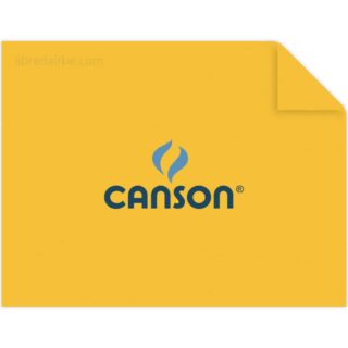 Pliego Cartulina CANSON Colorline (50 x 65 cm) Gualda