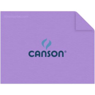 Pliego Cartulina CANSON Colorline (50 x 65 cm) Lila