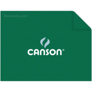 Pliego Cartulina CANSON Colorline (50 x 65 cm) Verde Abeto