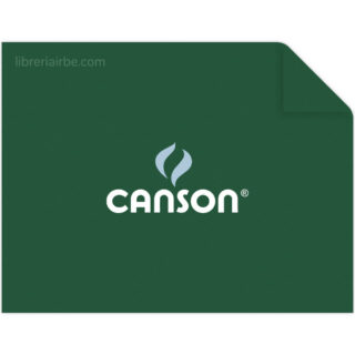 Pliego Cartulina CANSON Colorline (50 x 65 cm) Verde Amazonas