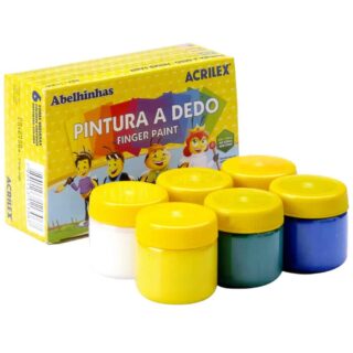 Set 6 Pintura a Dedo Acrilex Vista