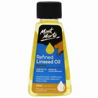 Aceite de Linaza Refinado Mont Marte Premium 125 ml