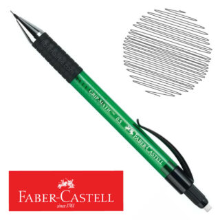 Portaminas 0.5 mm Faber-Castell Grip Matic 1375 Verde