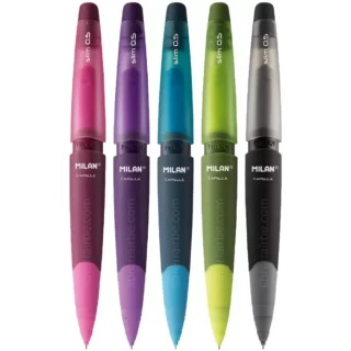 Portaminas de 0.5 mm, MILAN eraser&pencil CAPSULE Slim