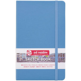 Sketchbook Talens Art Creation con 80 Hojas de 140 g (13 x 21 cm) Azul Lago