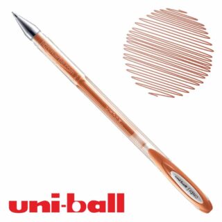 Bolígrafo Gel uni-ball Signo Noble Metal Bronce Metálico