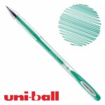 Bolígrafo Gel uni-ball Signo Noble Metal Verde Metálico