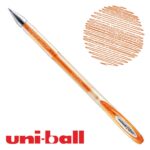 Bolígrafo Gel uni-ball Signo Sparkling Glitter Naranja