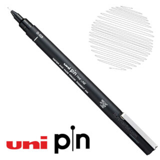 Estilógrafo de Dibujo uni Pin Fine Line Negro 0.03