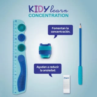 Kit de Utiles Escolares Maped Kidy Learn Concentration Set de 4 Piezas Uso Librería IRBE Cochabamba Bolivia