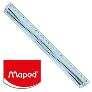 Regla 30 cm Flexible Maped Twist'n Flex