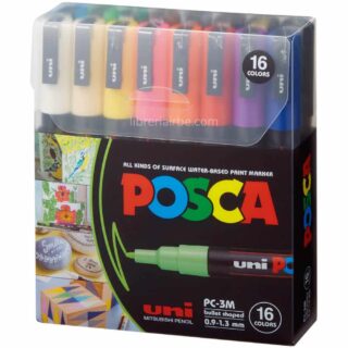 Set 8 Marcadores uni-POSCA PC-3M Vista