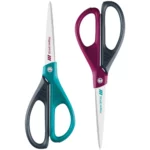 Tijera de 21 cm, Grande, para Oficina, Maped Essentials Metal Office Colours, Asimétrica
