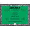 Bloc de Papel para Acuarela ARCHES® 100% Algodón con 20 Hojas de 300 g (26 x 36 cm) - Grano Fino