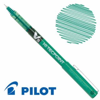 Bolígrafo de Tinta Líquida PILOT V5 Hi-Tecpoint Verde