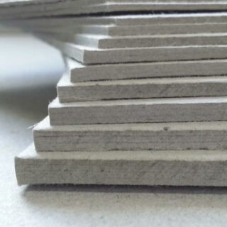 Cartón Prensado Gris