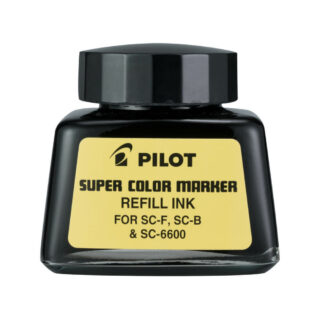 Frasco Tinta de Recarga para Marcadores PILOT SUPER COLOR Negro