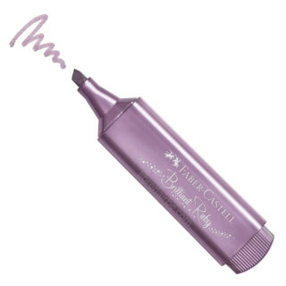 Resaltador Faber-Castell Textliner 46 Metallic - Brilliant Ruby