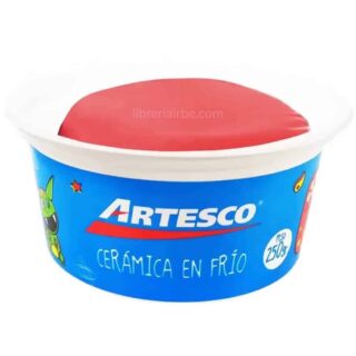 Bote Porcelana Fría - Cerámica en Frio Artesco 250 g Rojo