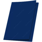 Fólder de Color Tamaño Oficio American Iris - Azul