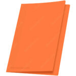Fólder de Color Tamaño Oficio American Iris - Naranja