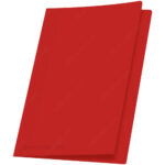 Fólder de Color Tamaño Oficio American Iris - Rojo