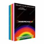 Papel Bond de Colores Surtidos, Tamaño Carta, 75 g/m². American Iris, Paquete de 500 Hojas