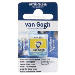 Pastilla de Acuarela Van Gogh - Amarillo Limón Permanente 254