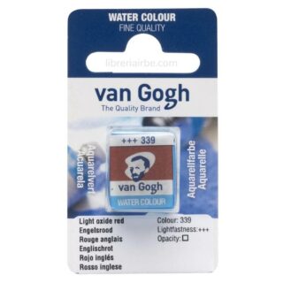 Pastilla de Acuarela Van Gogh - Rojo Inglés 339