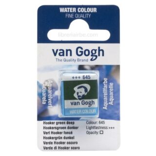 Pastilla de Acuarela Van Gogh - Verde Hooker Oscuro 645