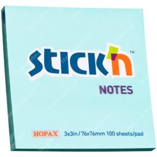 Bloc 100 Notas Adhesivas Stick'n Pastel (76 x 76 mm) Celeste