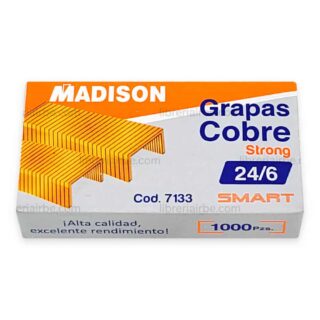 Caja de Grapas de Cobre MADISON 24-6