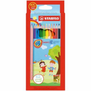 Set 12 Lápices de Colores STABILO Swans 12