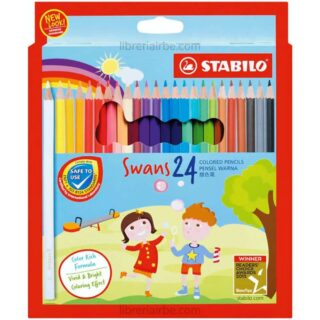 Set 24 Lápices de Colores STABILO Swans 24