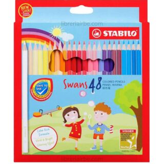 Set 48 Lápices de Colores STABILO Swans 48