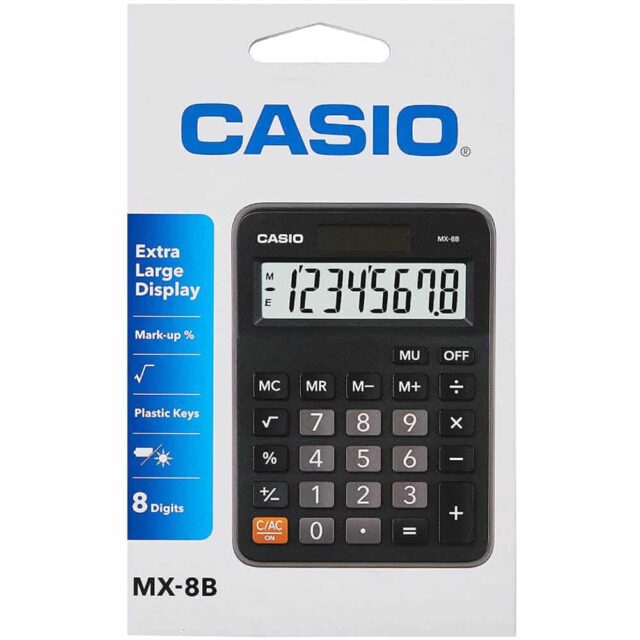 Calculadora de 8 Dígitos CASIO MX-8B