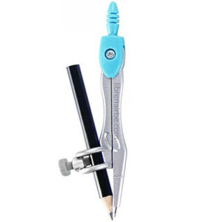 Compás Metálico con Abrazadera (Color Aleatorio)