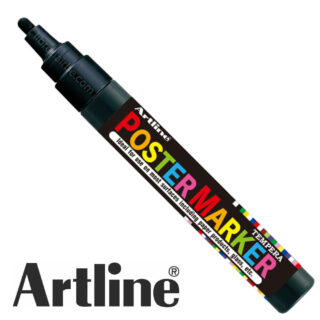 Marcador Artline Poster Marker 4 mm - Negro