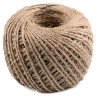 Ovillo de Cuerda de Yute Natural para Manualidades, Decoración y Empaquetado 3 mm