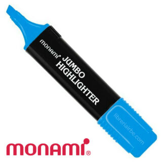 Resaltador Jumbo Highlighter Monami - Azul