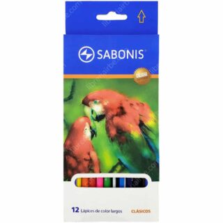Set 12 Lápices de Colores SABONIS
