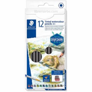 Set 12 Lápices de Colores Acuarelables Tintados STAEDTLER Design Journey
