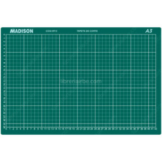 Base de Corte Autorreparable MADISON Tamaño A3 (29.7 x 42 cm) Verde