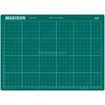 Base de Corte Autorreparable MADISON Tamaño A4 (21 x 29.7 cm) Verde