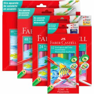 EcoLápices de Colores Acuarelables Faber-Castell