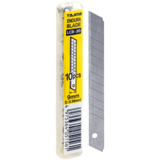 Set 10 Cuchillas 9 mm de Repuesto Tajima ENDURA BLADE Modelo LCB-30 Vista