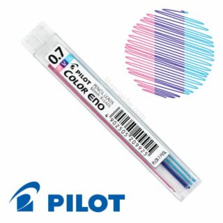 Set Minas Borrables 0.7 PILOT Color ENO Rosa, Violeta, Celeste